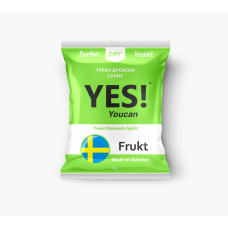 Спиртовые турбо дрожжи YES! YouCan Frukt, 45 гр.